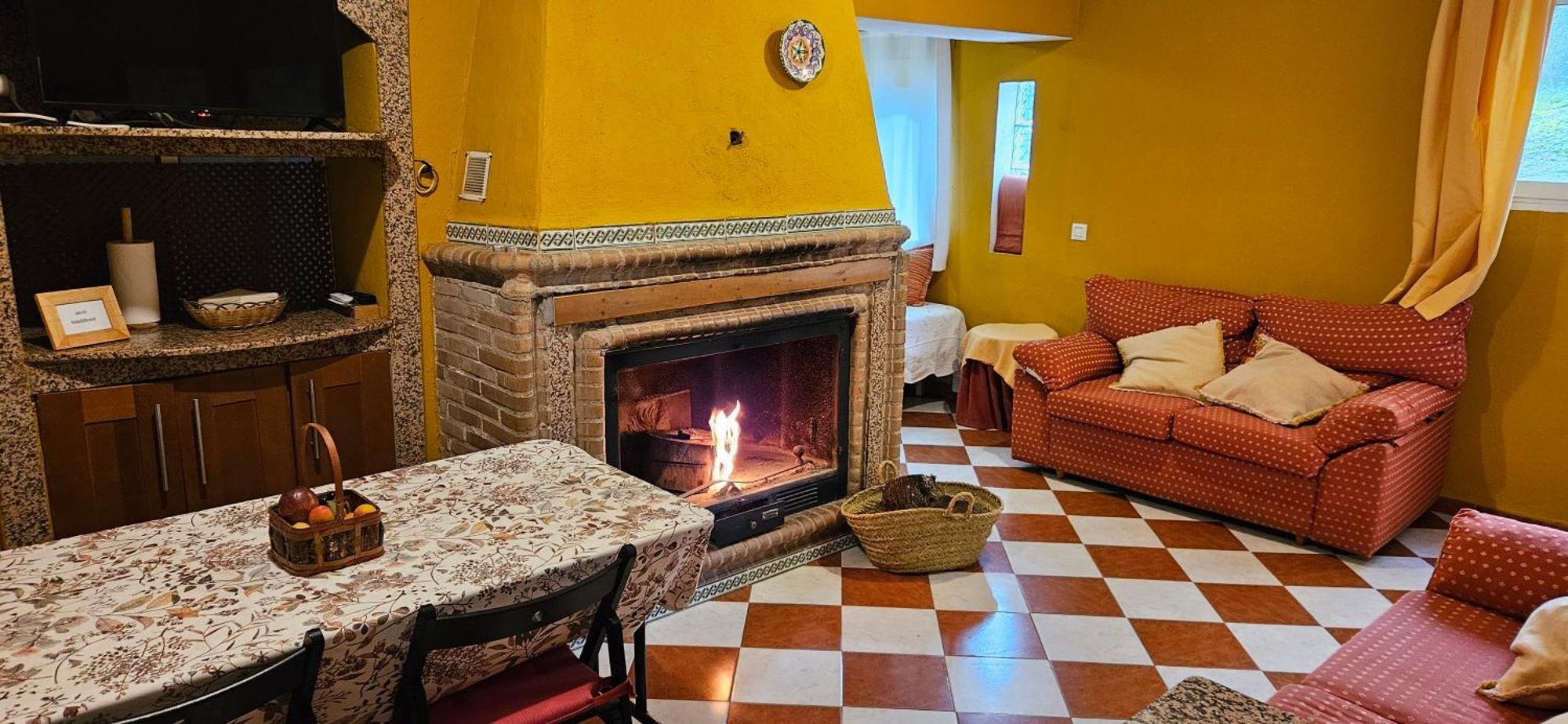 Finca Rural Labriega Del Hueznar Казалла де ла Сиерра Экстерьер фото